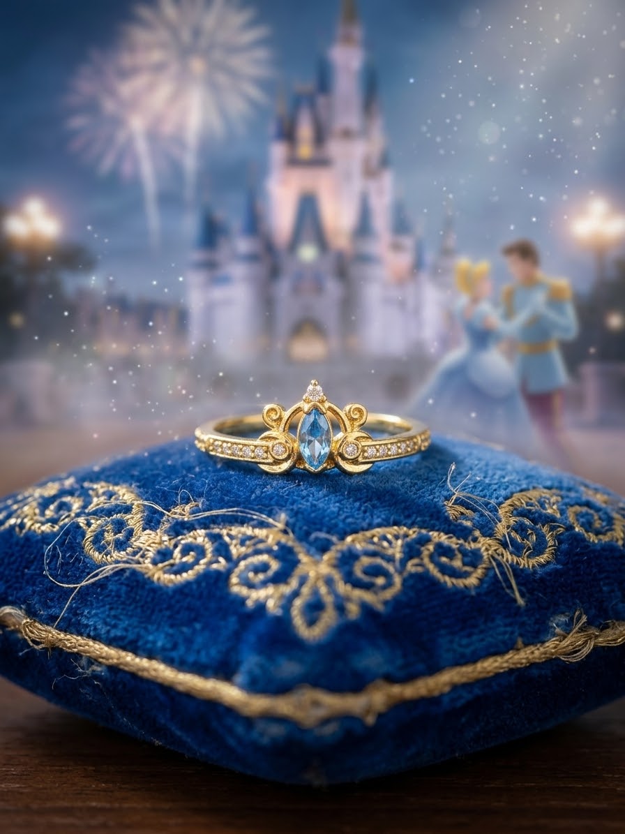 Cinderella Tiara Ring