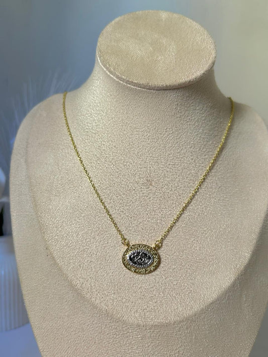 Amal Omri Calligraphy Necklace