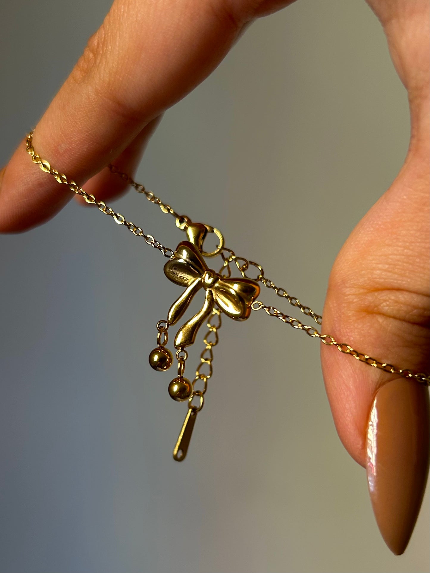 Golden Bow Bracelet
