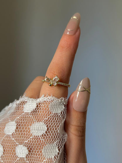 Butterfly Kiss Ring