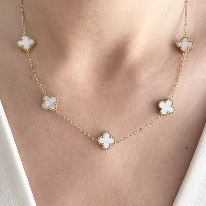 Lucky Clover Link Necklace