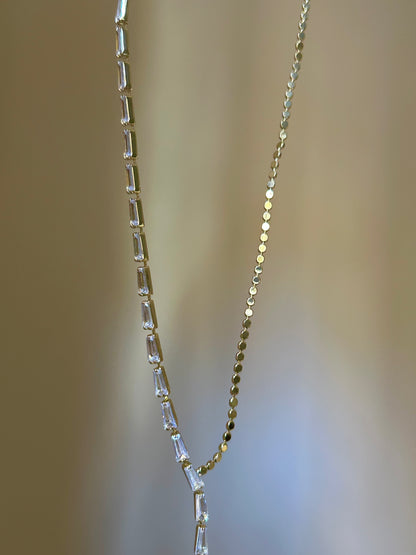 Elegant Crystal Y-Drop