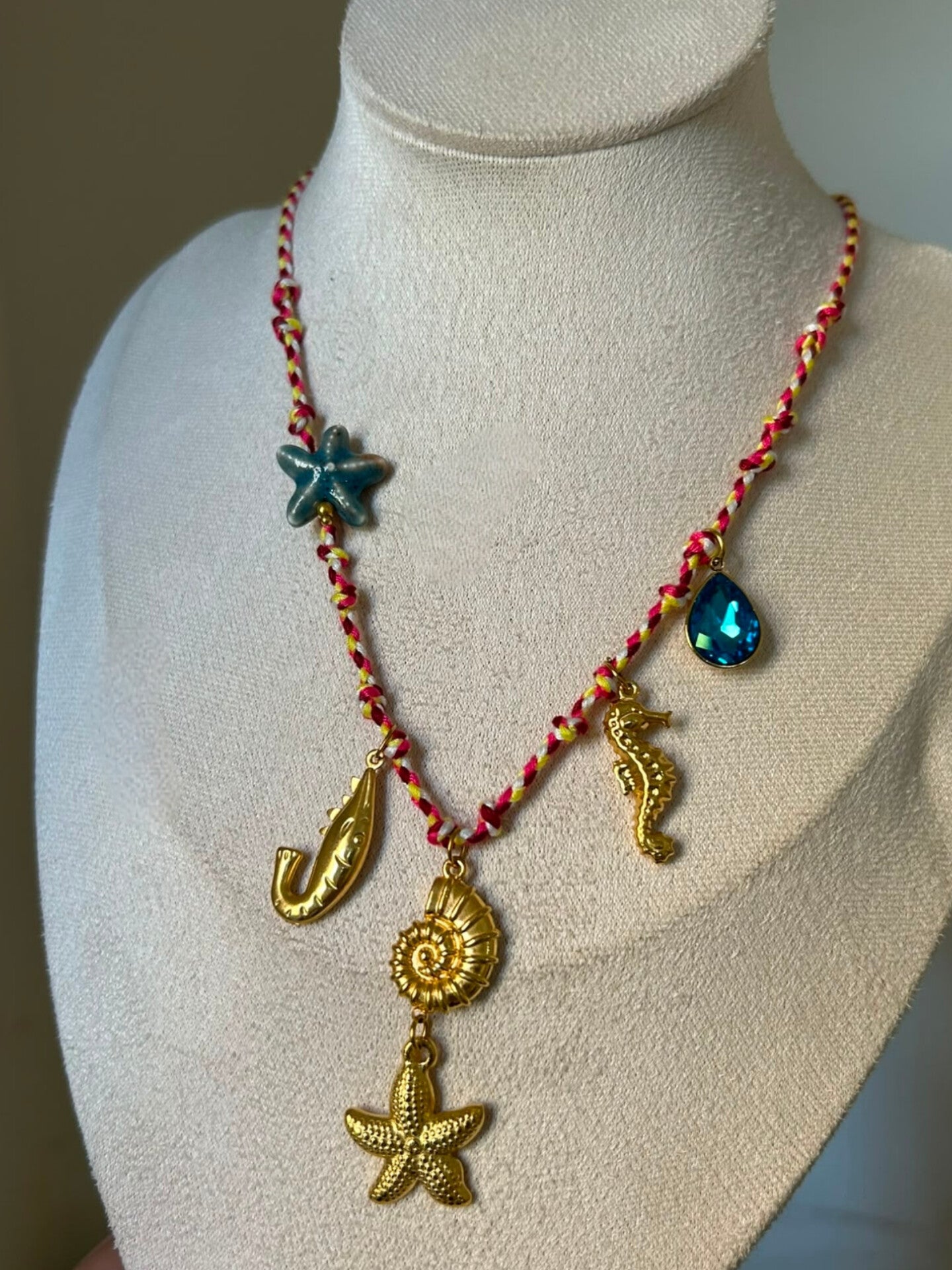 Seaside Festival Charm Necklace