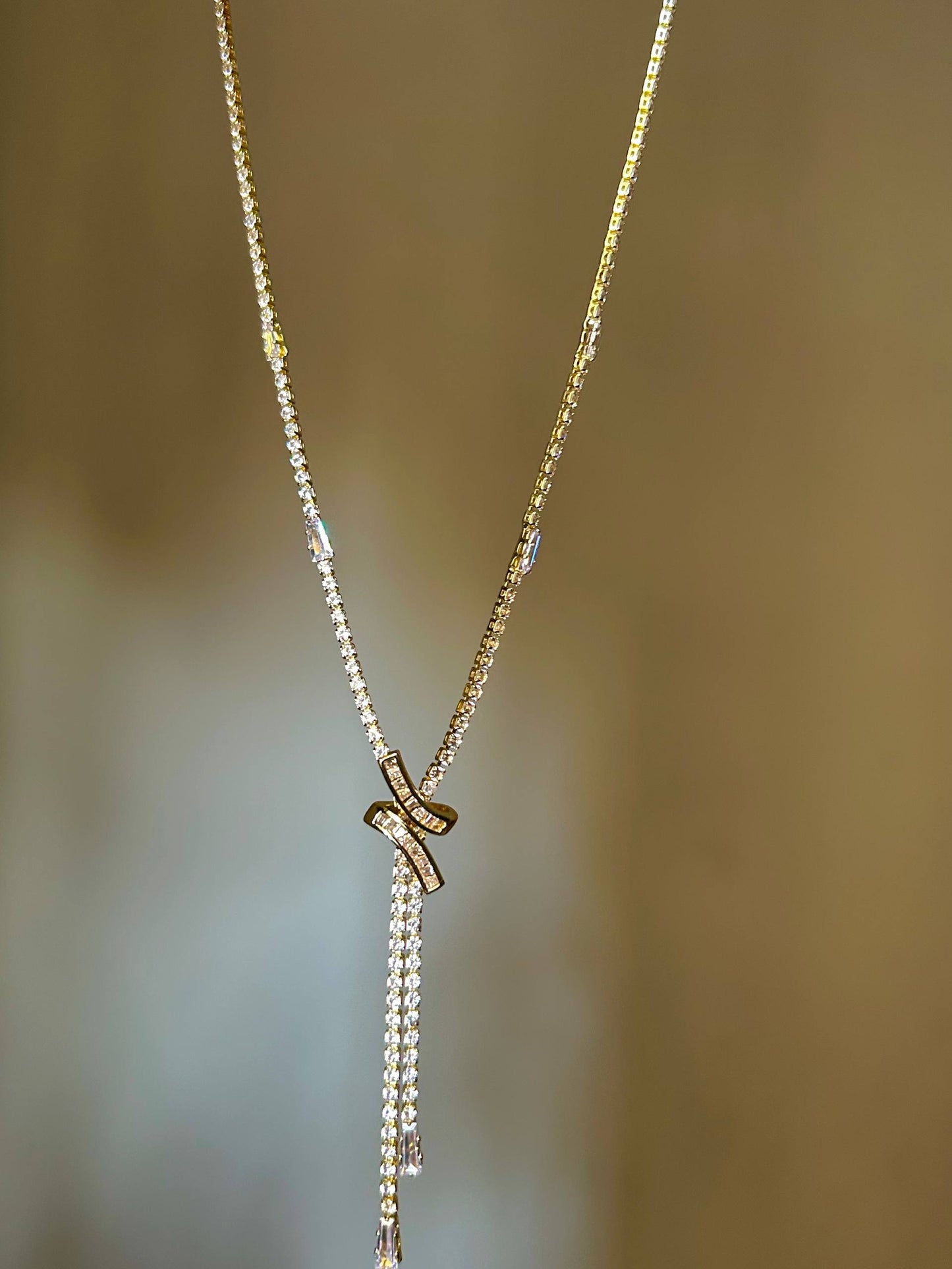 Infinite Sparkle Y-Necklace