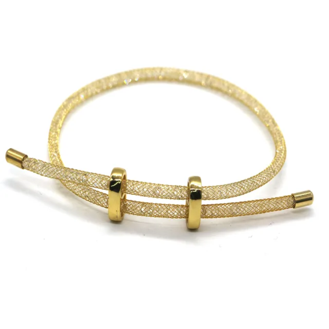 Shimmering Mesh  Bracelets