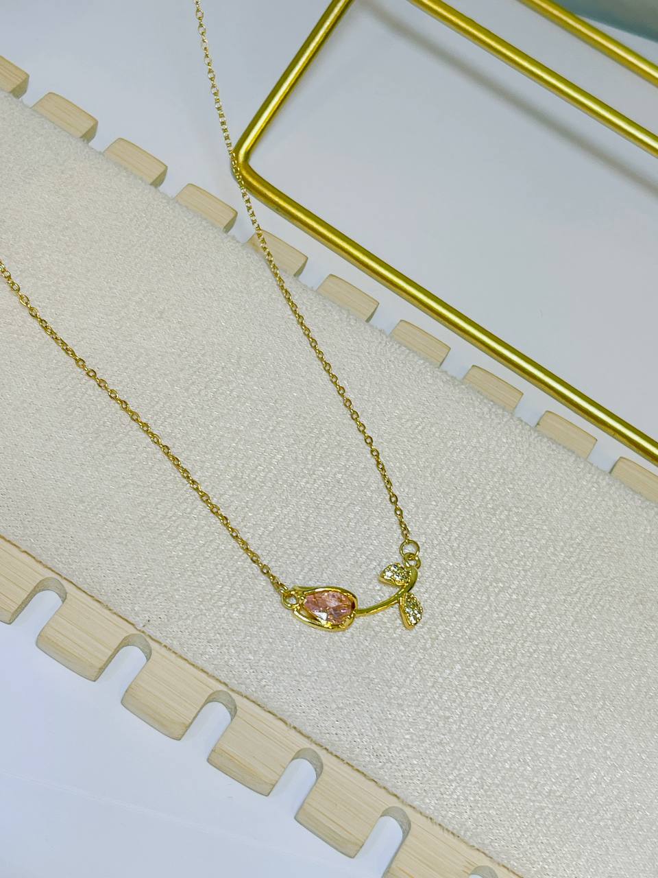 Tulip Rose Necklace