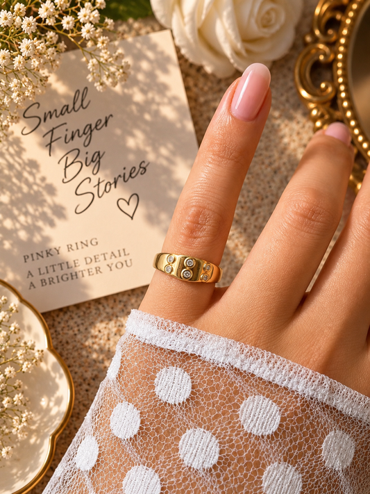 Constellation Signet Pinky Ring