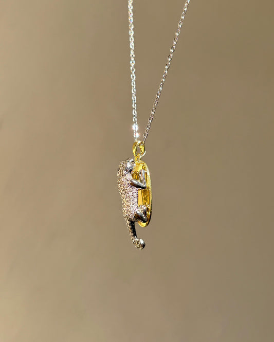 Sleek Leopard Necklace