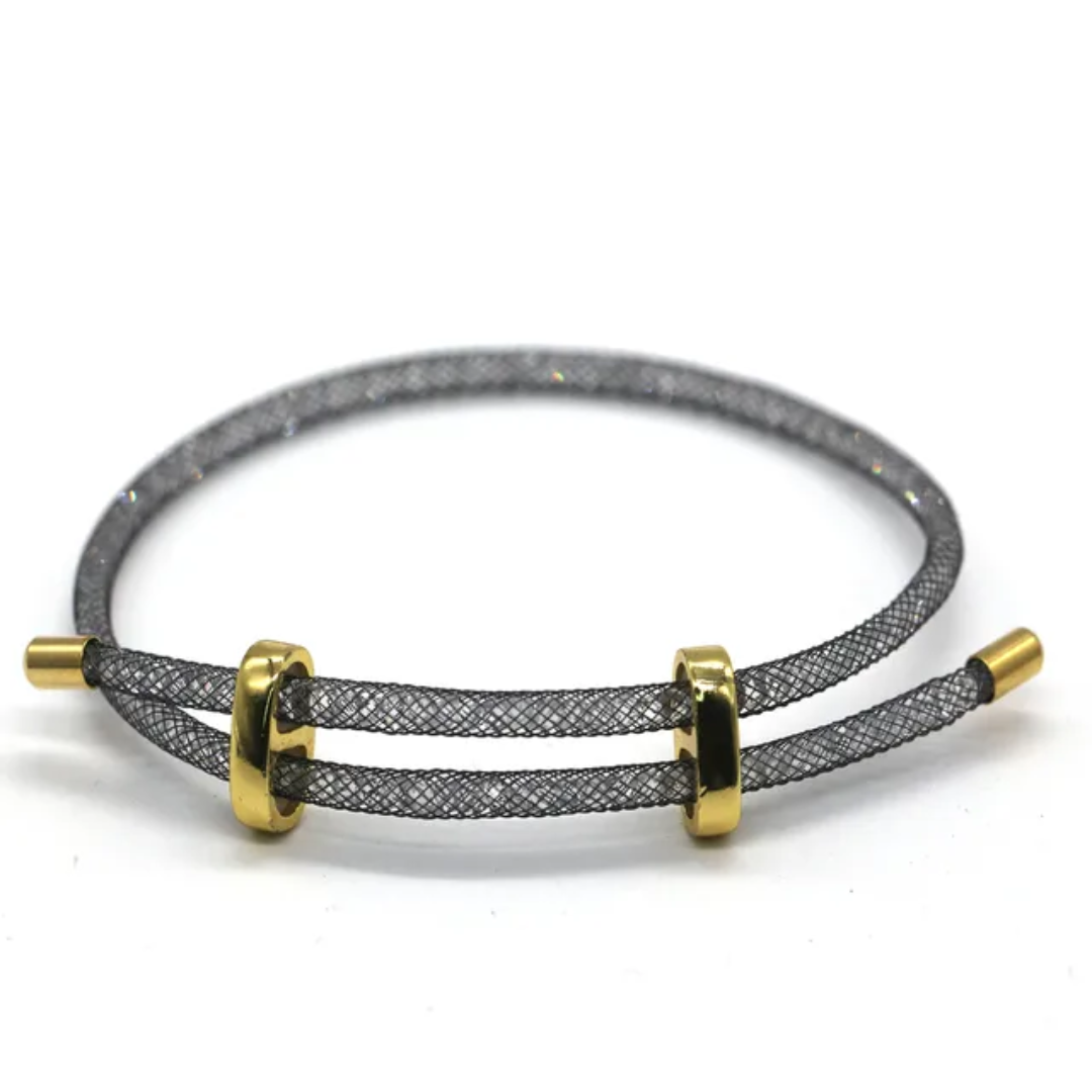 Shimmering Mesh  Bracelets