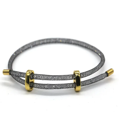 Shimmering Mesh  Bracelets