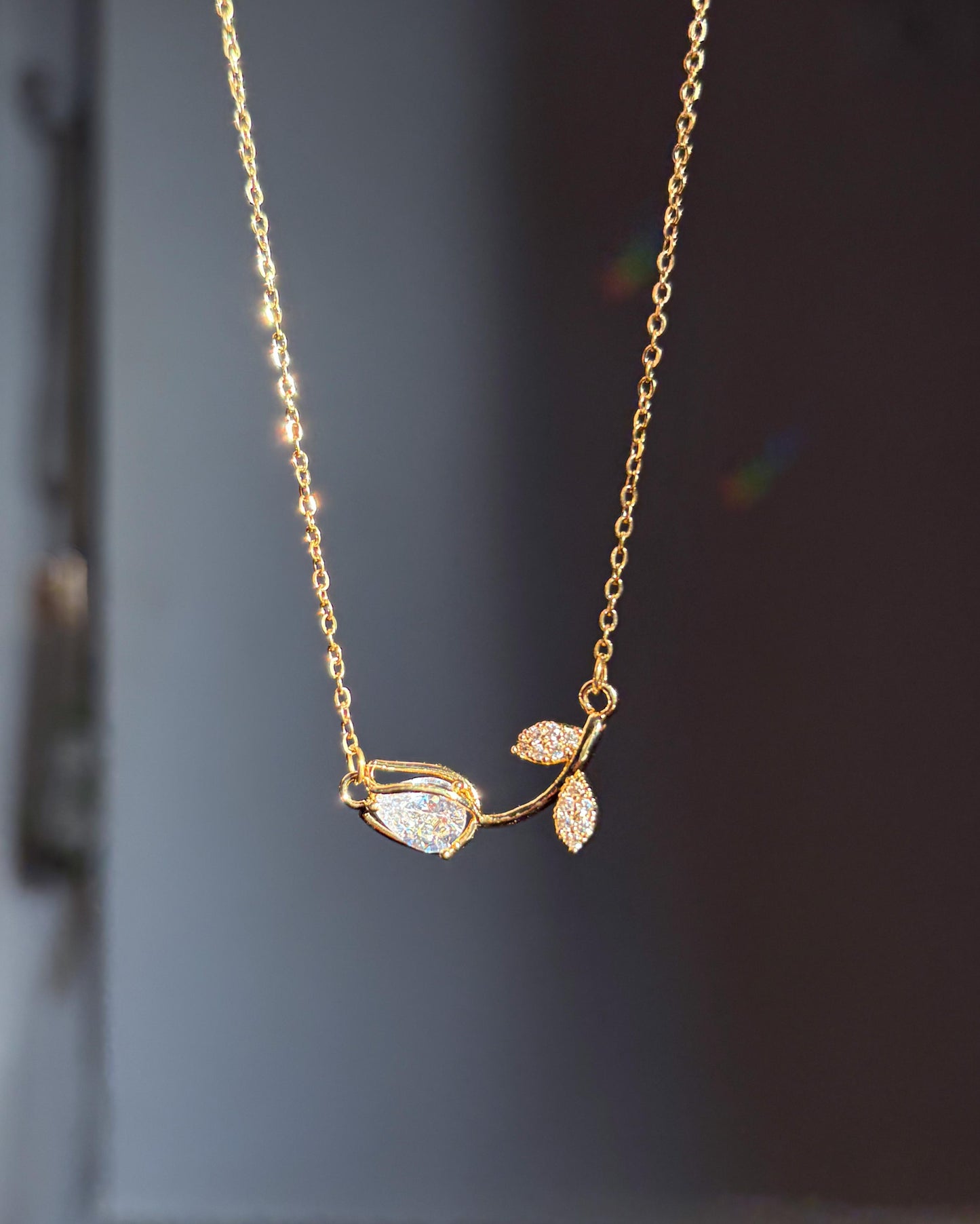 Tulip Rose Necklace