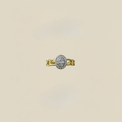 Royal Glamour Crystal Ring