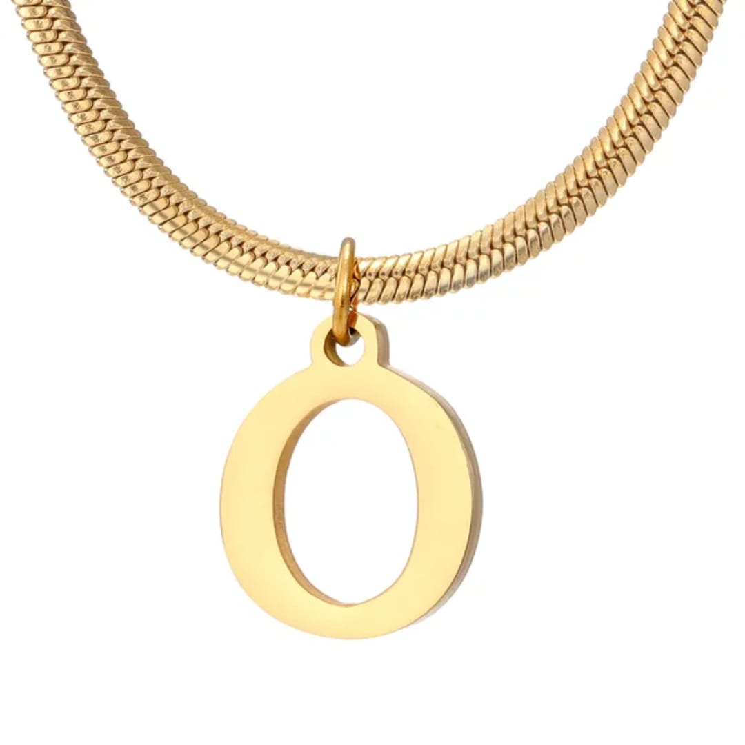 Golden letters Necklace