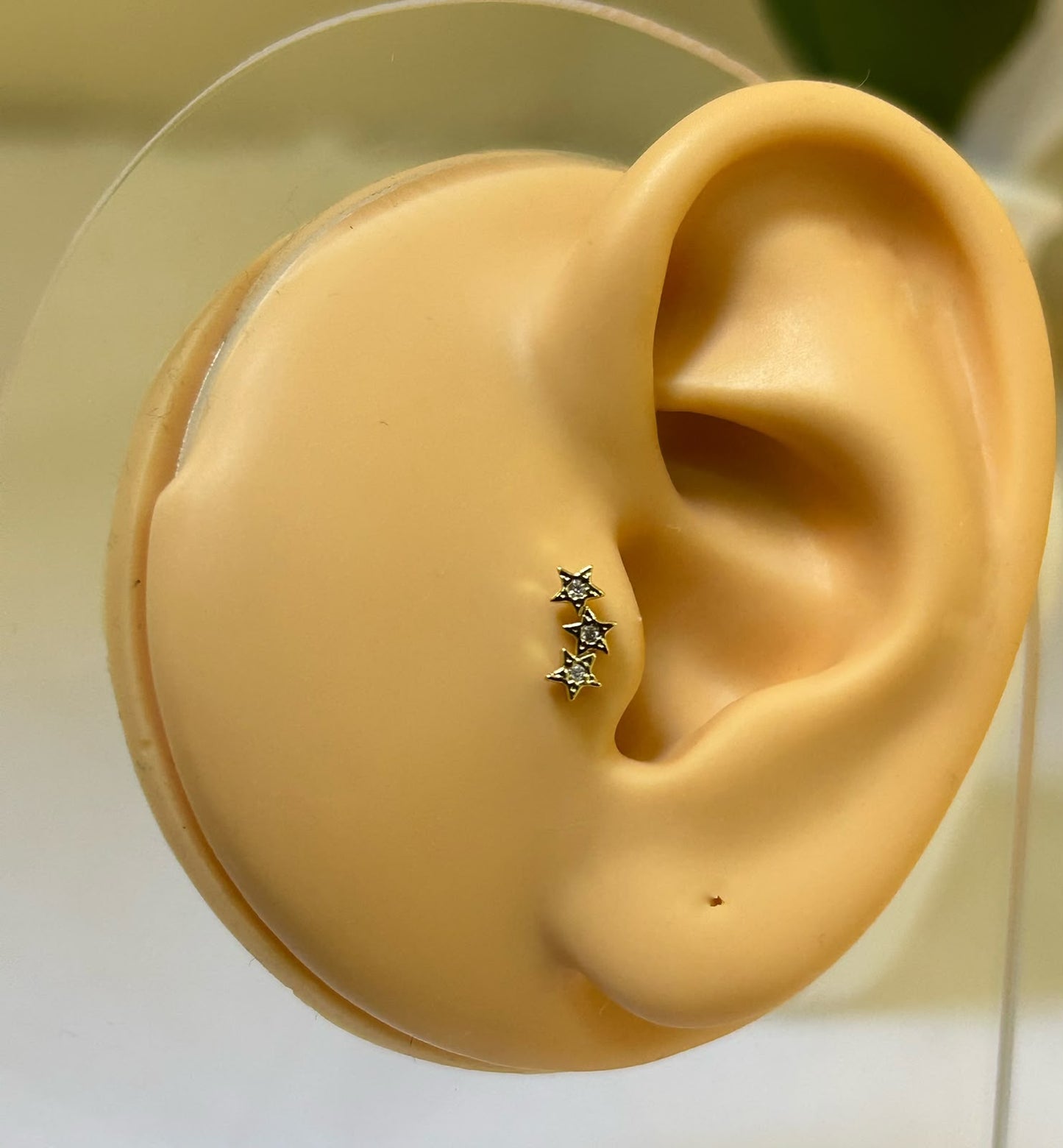 Stellar Star Trio Piercing