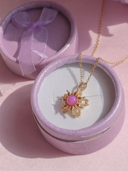 Rapunzel Opal Sun Necklace