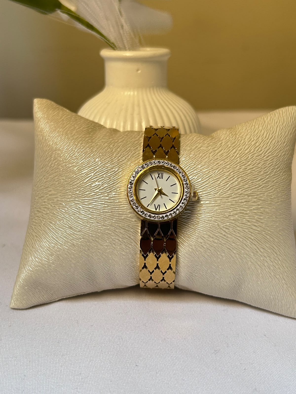 Textured Scale Bracelet Watch