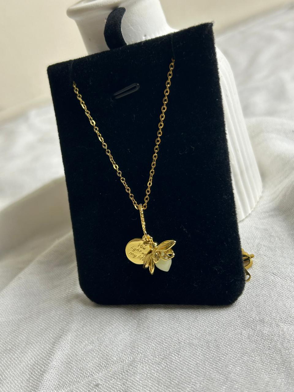 Ray's Firefly Glow Necklace