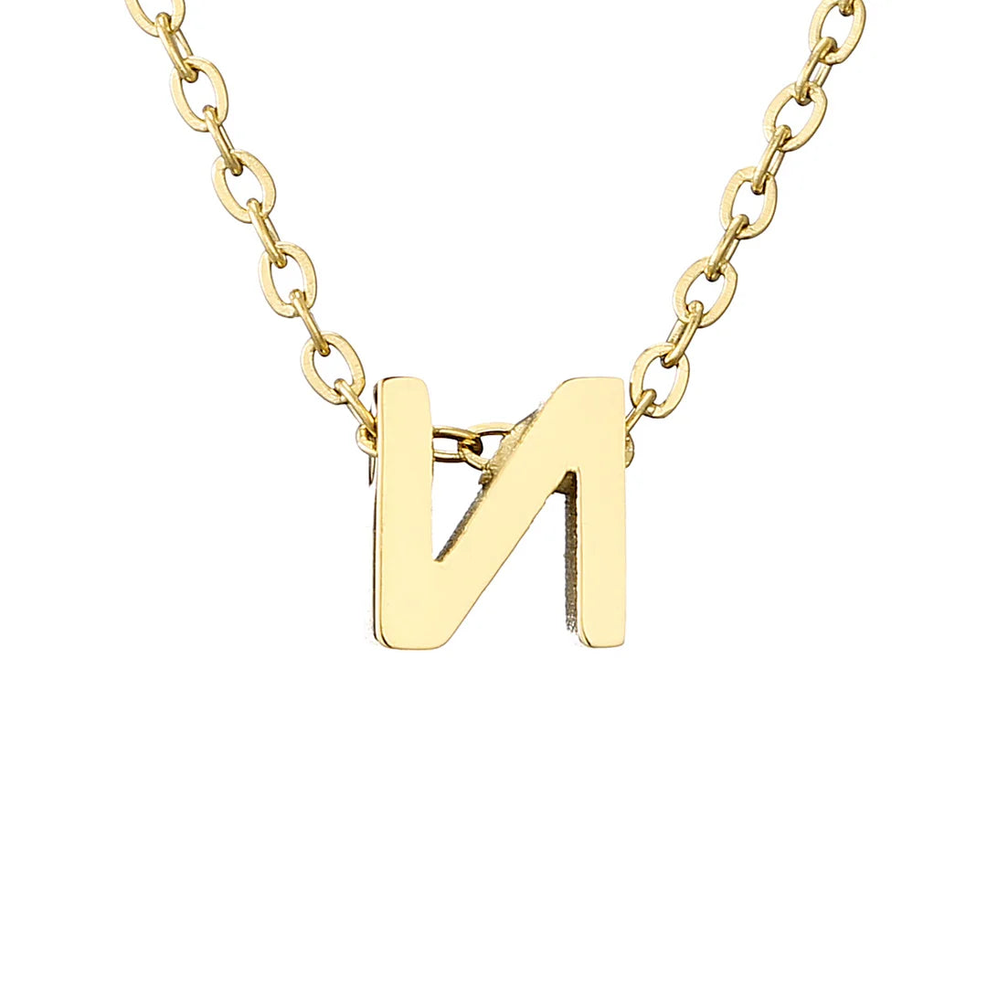 Golden letters Necklace