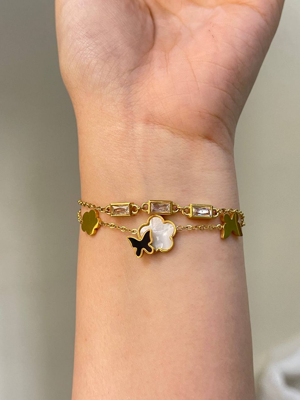 Majestic Butterfly Chain Bracelet