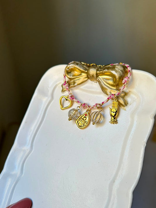 Boho Pastel Mystic Charm Bracelet