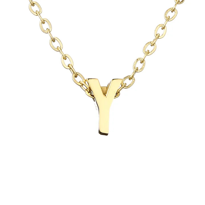 Golden letters Necklace