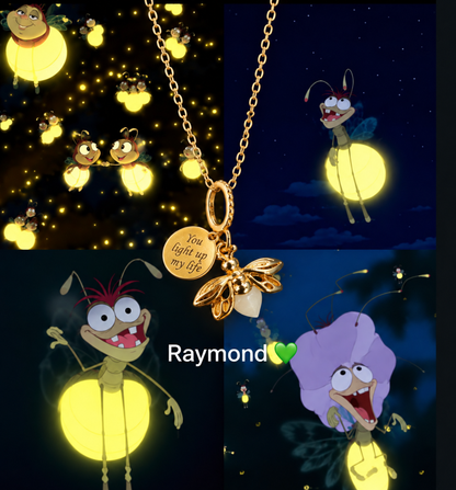 Ray's Firefly Glow Necklace
