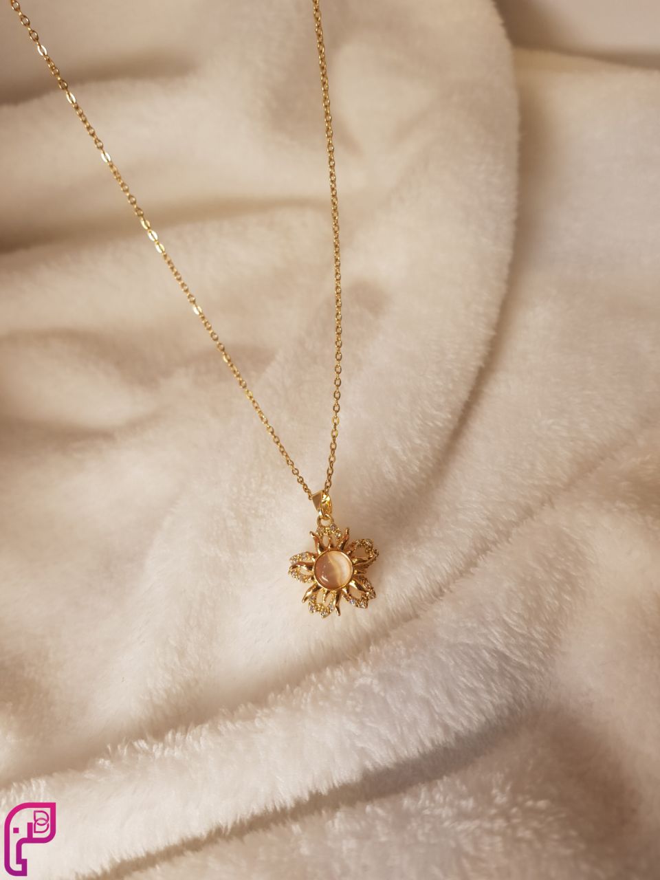 Rapunzel Golden Sun Necklace