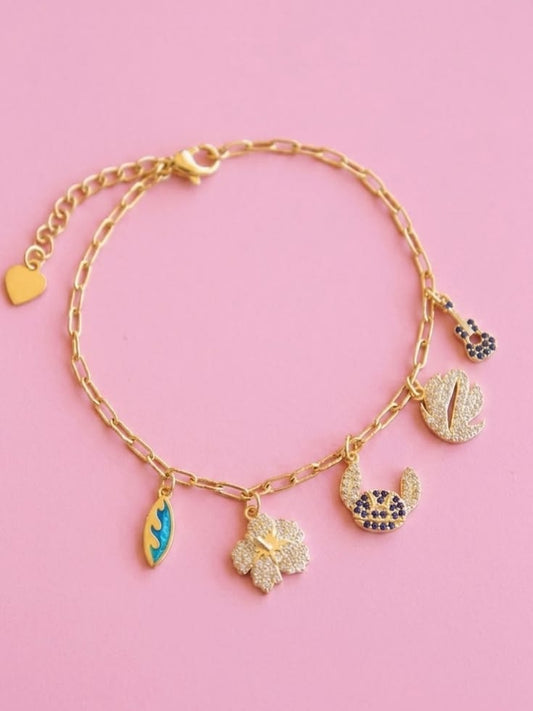 Lilo & Stitch Charm Bracelet