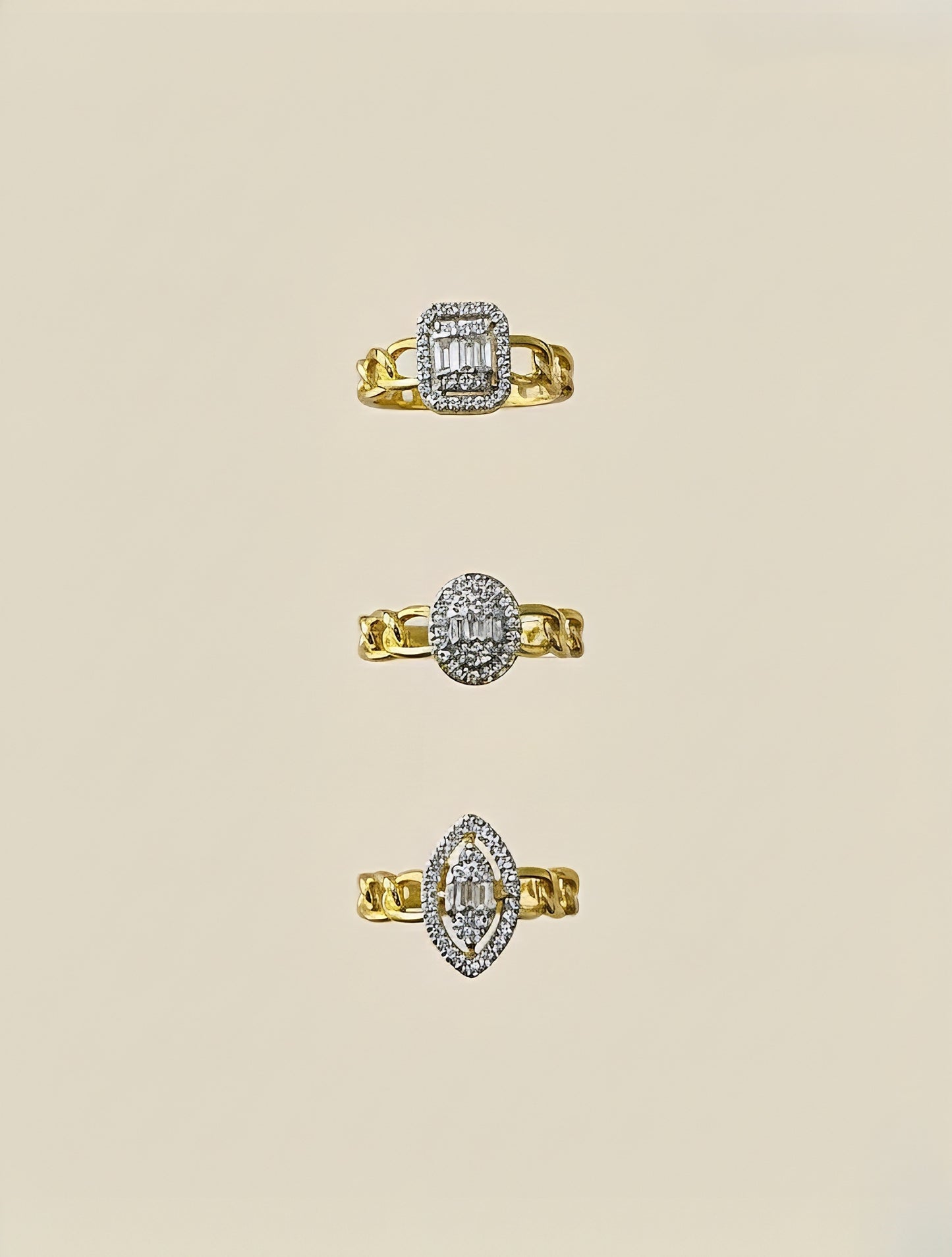 Royal Glamour Crystal Ring