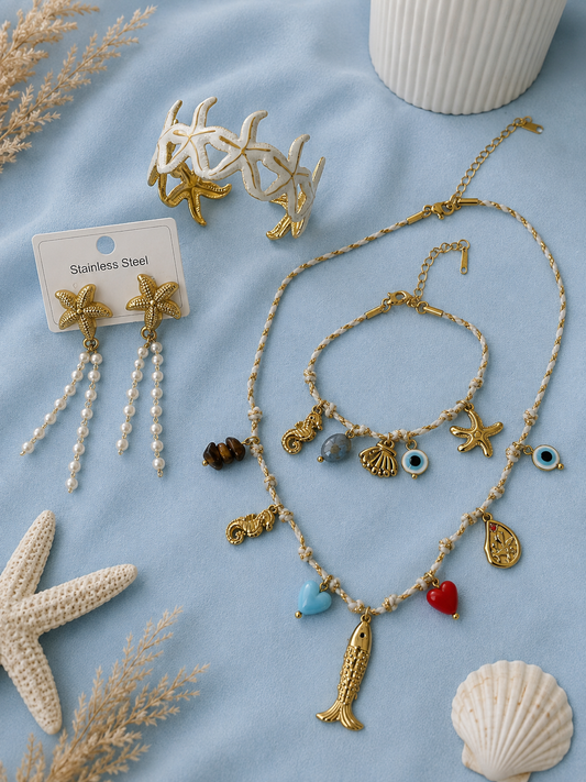 White Shell Haven Set
