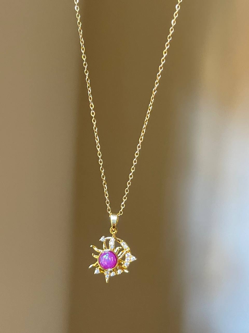 Cosmic Sun Necklace