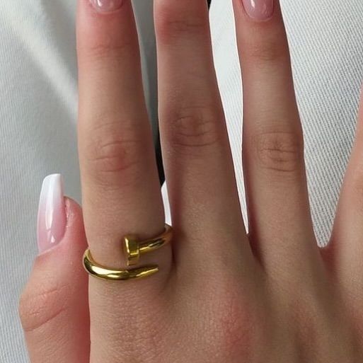 Modern Wrap Gold Ring
