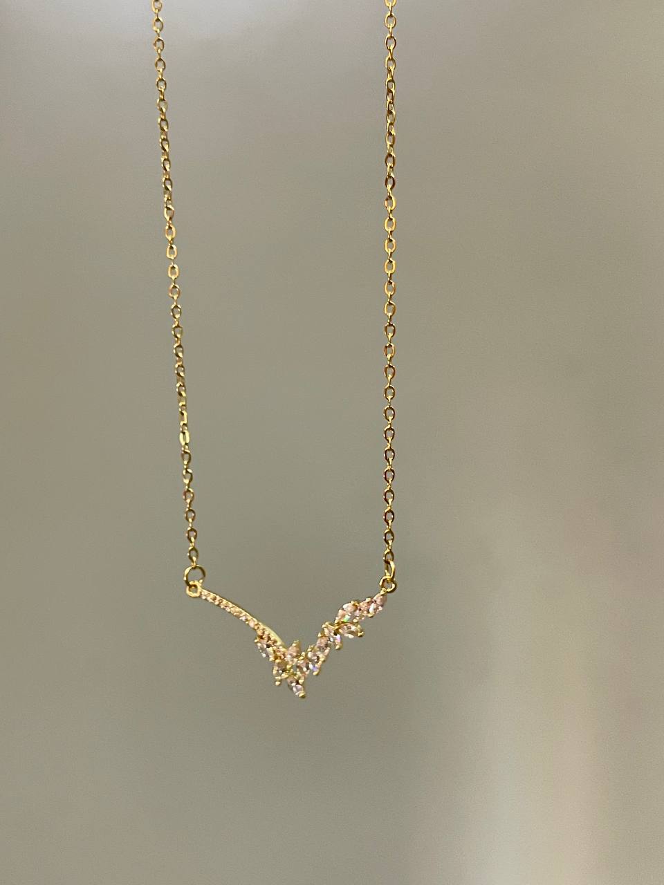 Radiant Crystal Drop Necklace