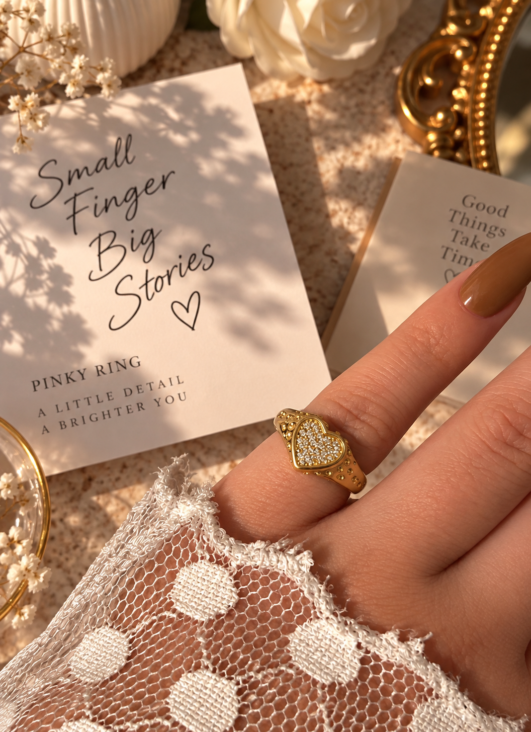 Pinky Ring Sweet Heart