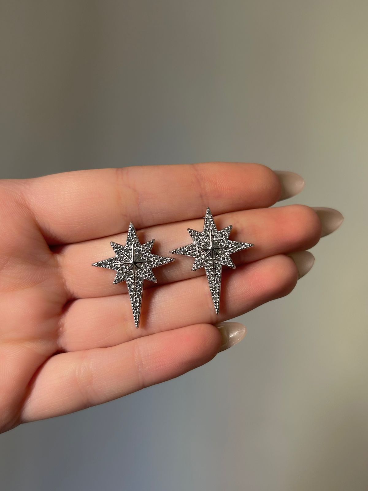 Celestial North Star Studs