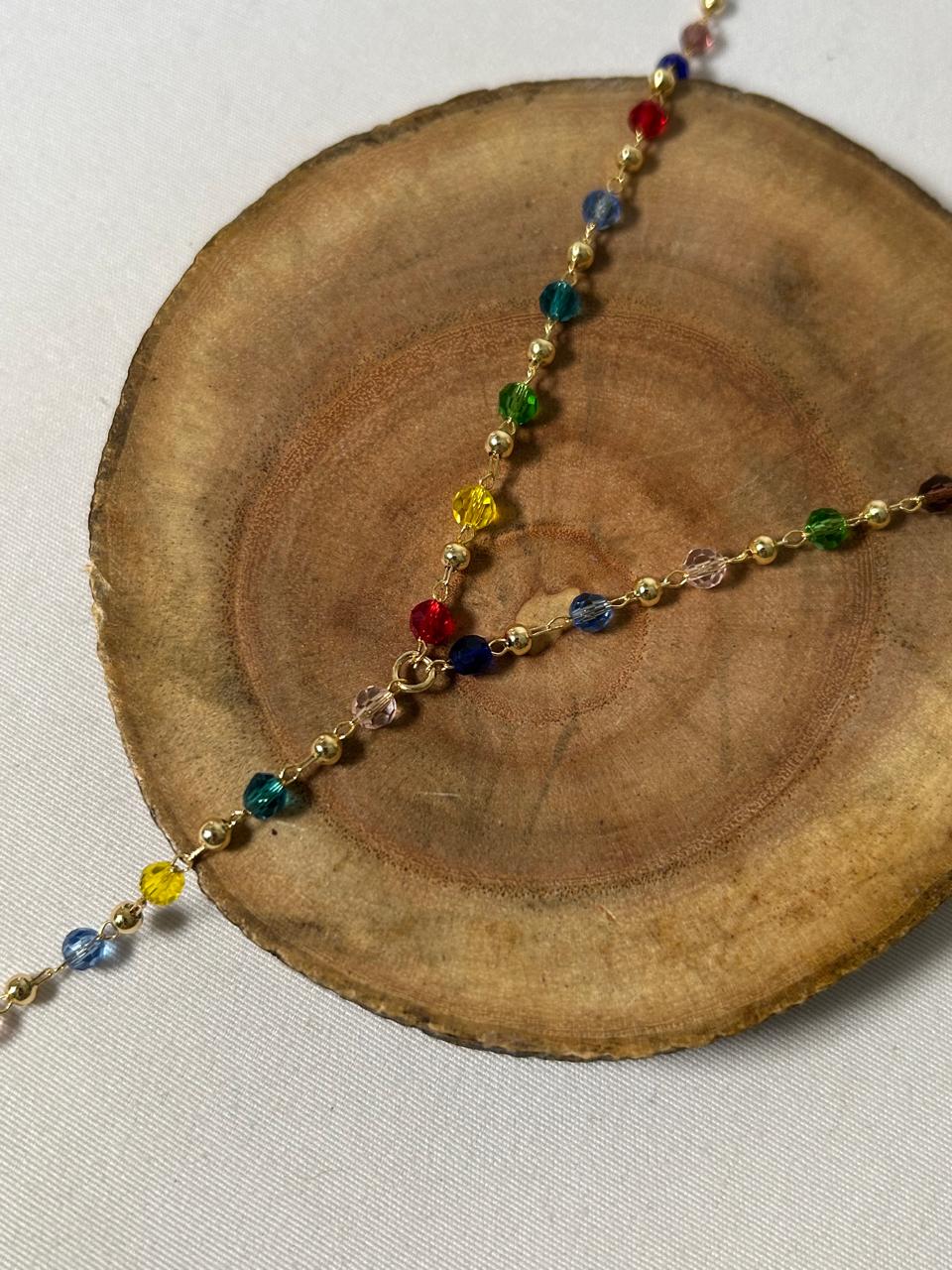 Vibrant Cascade Lariat