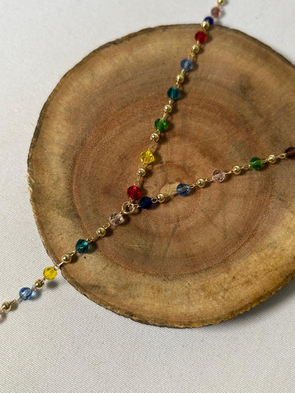 Vibrant Cascade Lariat