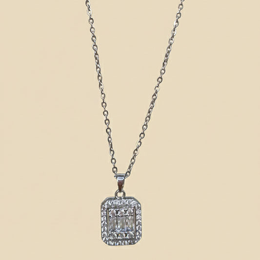 Radiant Square Pendant