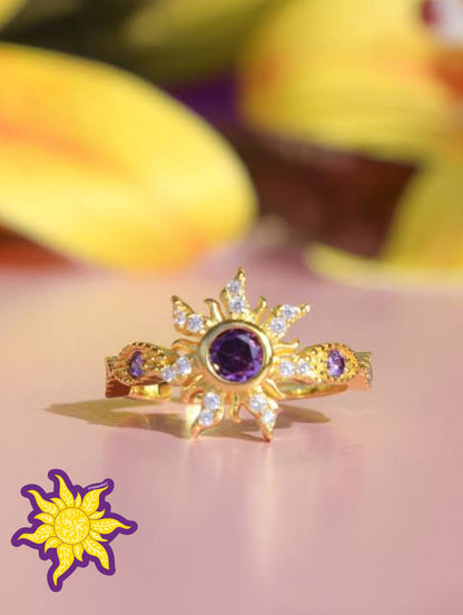 Glowing Rapunzel Sun Ring