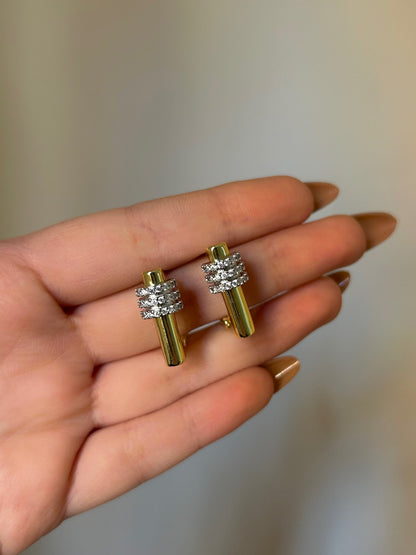 Glimmer Hoop Earrings
