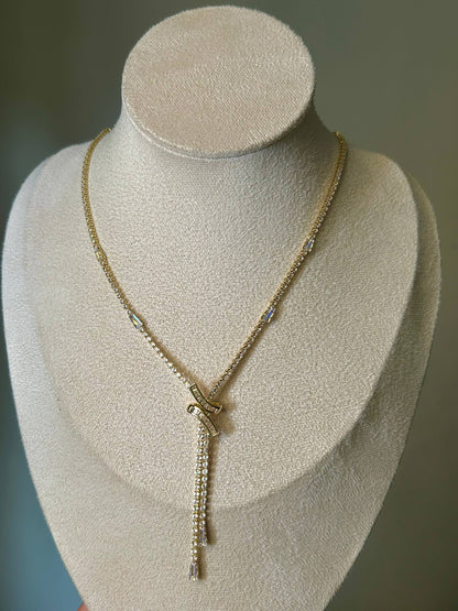 Infinite Sparkle Y-Necklace