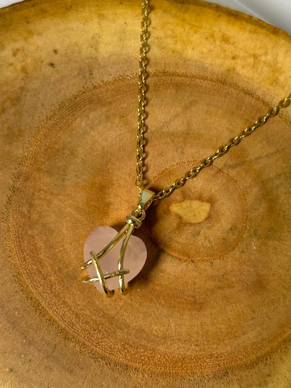 Diamond Castle Heart  Necklaces