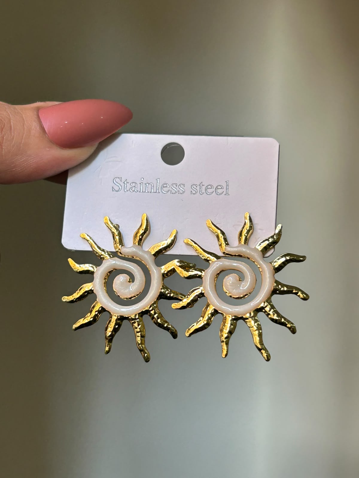 Golden Summer Sun Earrings
