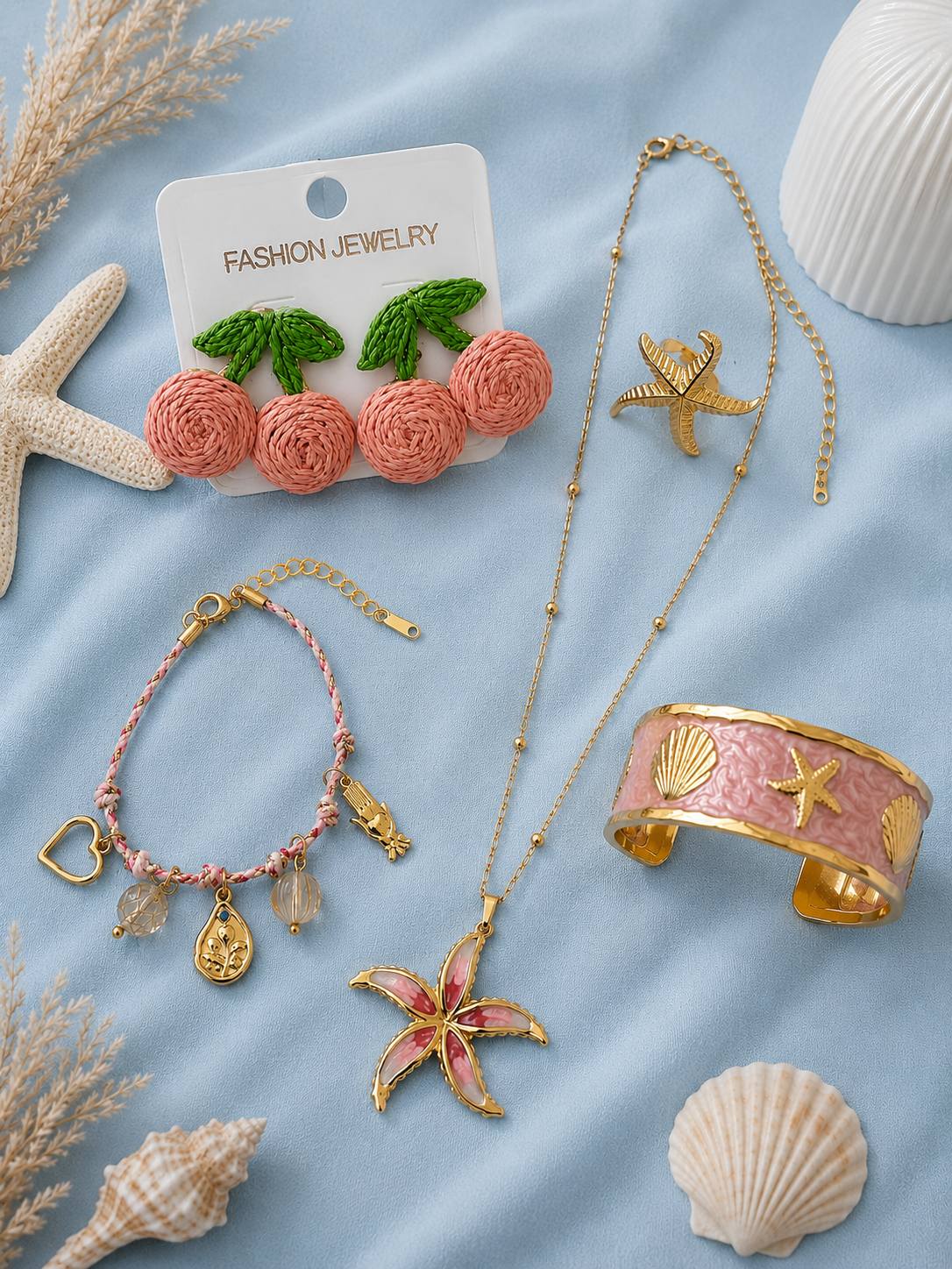 Blush Ocean Breeze Set