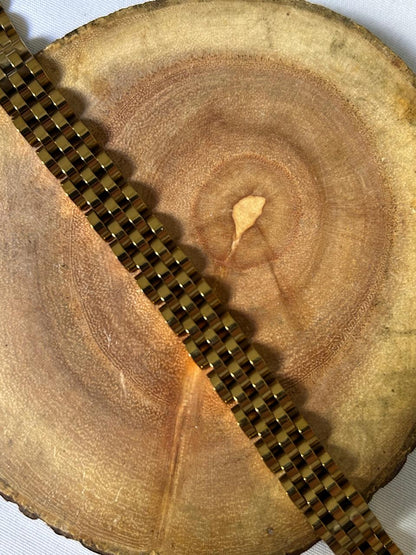 Classic Gold Link Bracelet