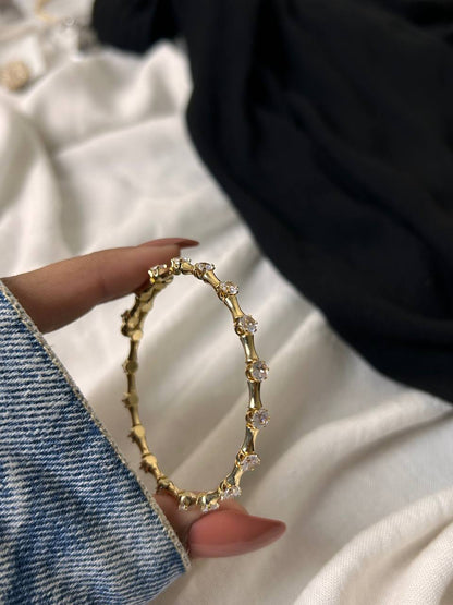 Elegance Crystal Tennis Bangle