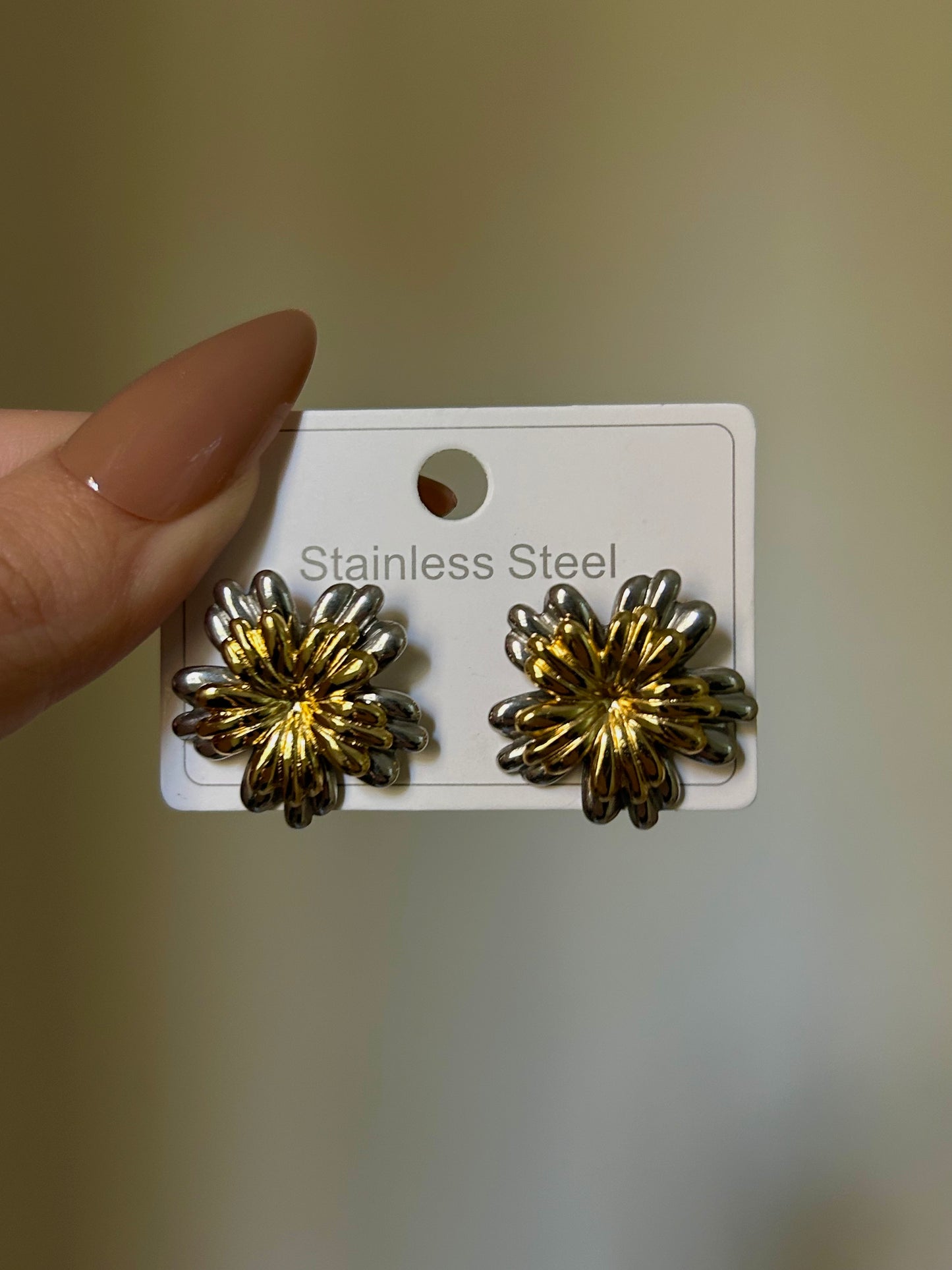 Floral Burst Studs