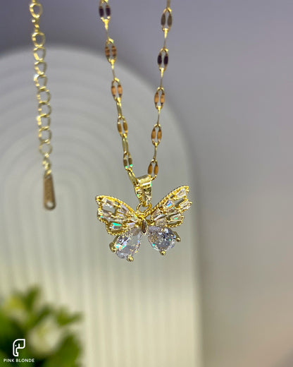 Golden Butterfly Necklace