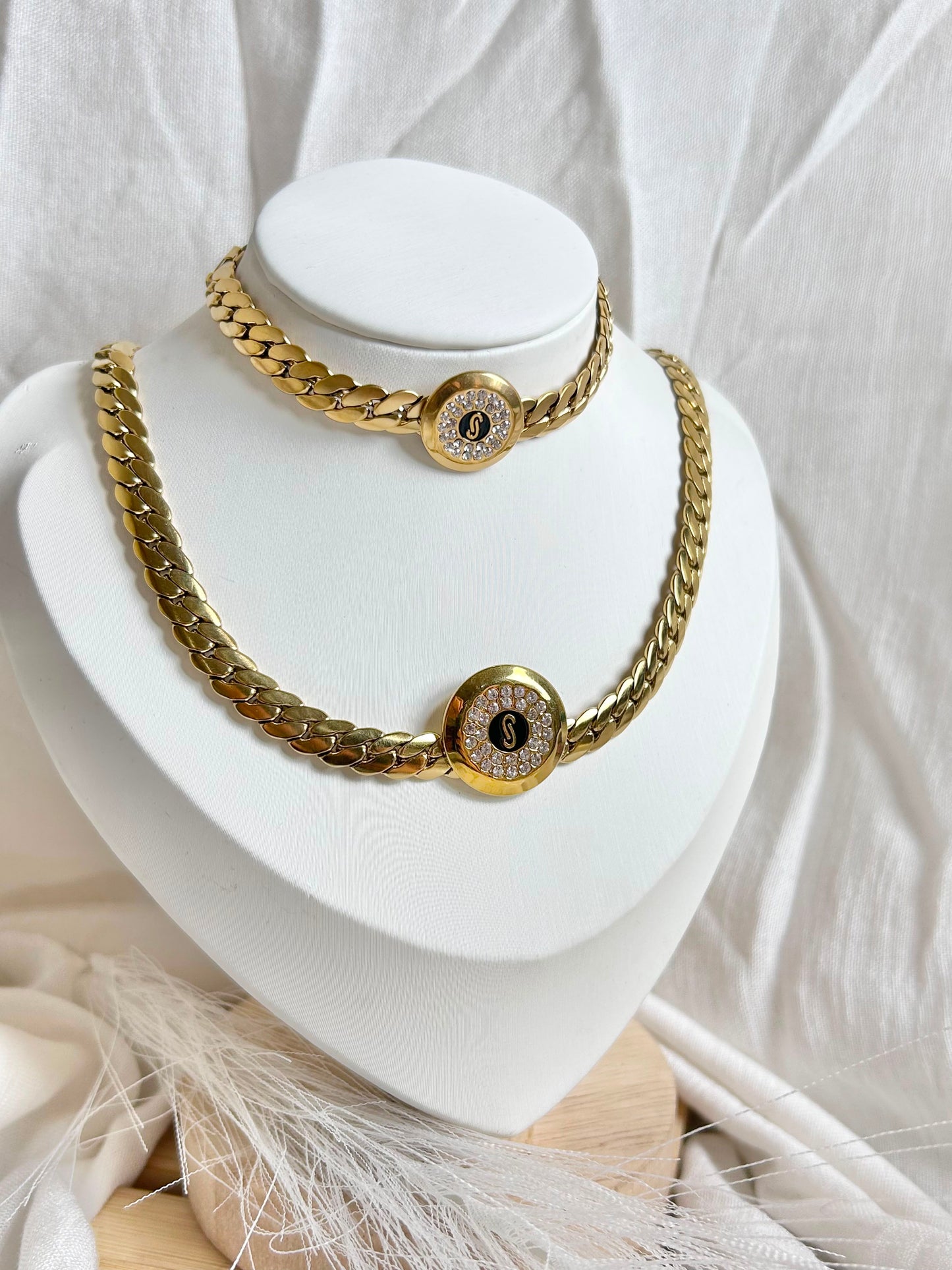 Luxury Monogram Chain Set
