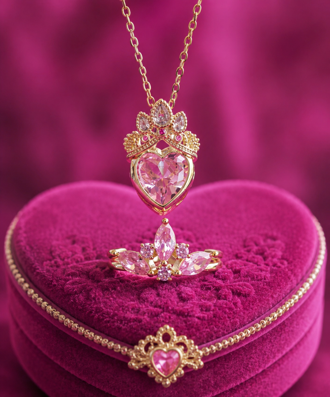 Rapunzel Tiara Jewelry Set